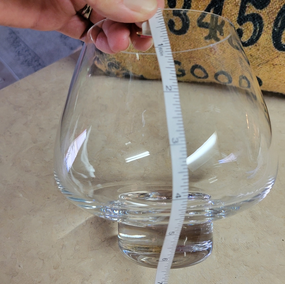 Vintage rare Krosno heavy leaded crystal vase perfect condition - Picture 5 of 11